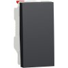 Schneider Electric Slovakia spol. s r.o. Unica - NU310654 - Tlačidlo radenie 1/0, 1M, Antracit