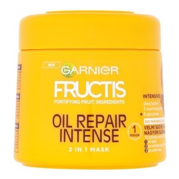 Garnier Fructis Oil Repair Intense multifunkčná maska 3v1 (Intensively Nourishes) 300 ml