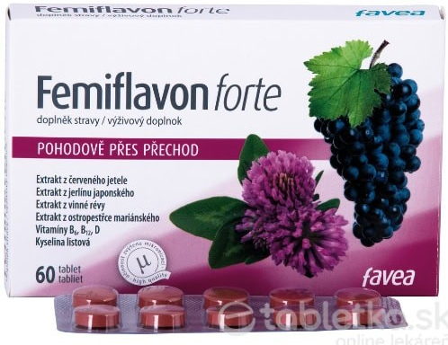 Favea femiflavon Forte 60 tabliet