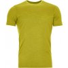 Pánske funkčné tričko Ortovox 150 COOL MOUNTAIN SHORT SLEEVE - žltá XXL