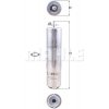 MAHLE Palivový filter KL169/4D