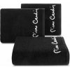 Pierre Cardin BAVLNENÝ UTERÁK PIERRE CARDIN DARIO 70X140 CM ČIERNA