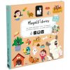 Janod Magnetická kniha Magnetistories - Domáci miláčikovia