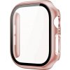 AppleMix Tvrdené sklo + rámček pre Apple Watch 42 mm Series 10 - ružové zlato