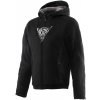 DAINESE mikina BOVISA SAFETY HOODIE FULL ZIP black/white - 52