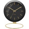 Dizajnové stolové hodiny 5832BK Karlsson 25cm (8714302684685)