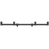 Anaconda Hrazda Blaxx Goal Post Buzzer Bar 4 Rods Black 55cm