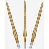 Náhradné hroty na steel šípky Target Swiss Storm Surge zlaté, 30mm - 3ks