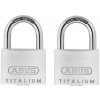 Abus Zámok 727TI Titalium - unifikované sady na blistroch - 727TI/30 Twins