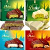 SET Dubajská čokoláda 4 druhy Kokosová pistáciová orechová 4x100 g