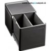 Výsuvný smetný kôš BOTTON Pro automatic 45/2, šírka 450 mm (objem nádob 2 x 13 L)