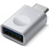 ELAGO Mini USB-C to USB 3.0 Aluminium Adapter with LED - Silver EADP-LEDUSBC-SL