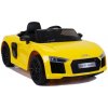 LEAN CARS Elektrické autíčko Audi R8 JJ2198 - žlté - 2x45W - 2x6V7Ah - 2025