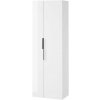 Cersanit City Vysoká skrinka, 180x60x36 cm, 2 dvierka, biela S584-019-DSM