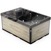 Lovia vírivá vaňa pre 2 osoby 200x130x82 L303 Opláštění: Light Wood, Barva akrylátu: Odyssey