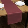 Biante Saténový behúň na stôl polyesterový Satén LUX-007 Vínový 35x180 cm
