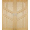 ArchoD - Dvojkrídlové drevené dvere dyhované z borovice Fresno