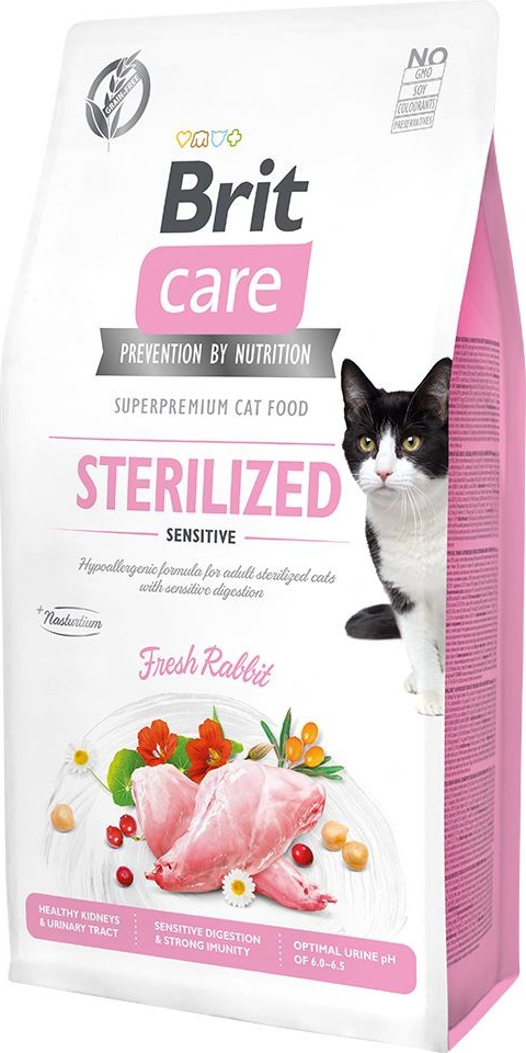 Brit Care Cat Grain-Free Sterilized Sensitive 2 x 7 kg