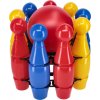 Relaks Toys Set kuželiek s guľou Bowling pins with alarge bowling ball mix