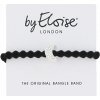 By Eloise London Silver Bling Diamanté Moon náramek / gumička do vlasů odstín black pro ženy