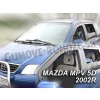 Mazda MPV 1999-2006 (so zadnými) - deflektory Heko
