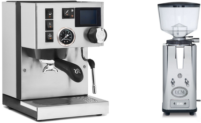 Set Rancilio Silvia BC PID + ECM S-Automatik 64