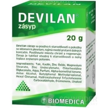 Devilan zásyp 20 g