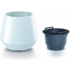 Kvetináč plast biely Prosperplast 39,5 cm x 39,5 x 35 cm