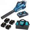 Makita DUB362PT4X Aku ofukovač Li-ion 4x aku 18V/5,0Ah, rychlonabíječka, taška LXT