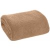 Štýlová, mäkká, uzliková deka - Bukla béžová, š. 200 cm x d. 220 cm