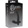 Rebel Naughty Finger prostatický vibrátor čierny