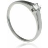 GOLDIE Zlatý prsteň s diamantom Riley ER246.ALB