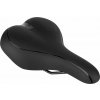 Sedlo FORCE COMFORT GEL pánske turistické, čierne