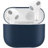 AppleKing ochranný silikónový obal pre AirPods 3 - tmavomodrý - možnosť vrátiť tovar ZADARMO do 30tich dní