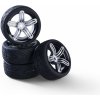 Kolesá Carson SC wheels 6S style (4) silver 1/10