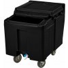 Vozík na ľad ICS125L Sliding Lid, Cambro, 125L, Čierna