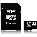 Silicon Power microSDHC 32GB Class 10 + adapter SP032GBSTH010V10SP