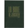 BIBLE DE JERUSALEM COMPACTE RELIEE VERTE