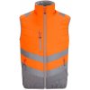 Regatta Unisex reflexná termo vesta s prepážkou TRB202 Orange S