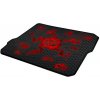 C-TECH herná podložka pod myš ANTHEA CYBER RED, 320x270x4mm, obšité okraje GMP-01C-R