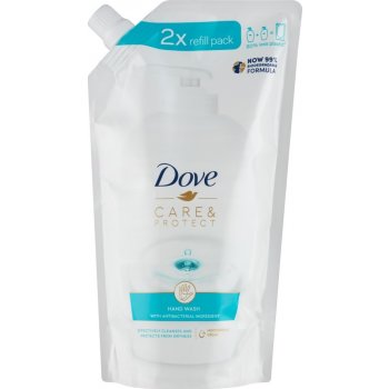Dove Care & Protect antibakteriálne tekuté mydlo náhradná náplň 500 ml od  2,04 € - Heureka.sk