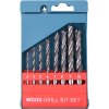Extol Premium 8801221 - Vrtáky do dreva, sada 8ks, Ø3-10mm, CrV