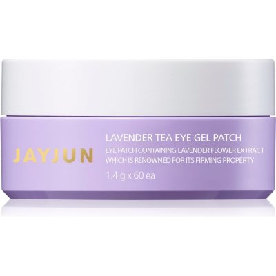 Jayjun Eye Gel Patch Lavender Tea hydrogélová maska na očné okolie pre spevnenie pleti 60x1,4 g