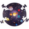 Bigjigs Toys Okrúhle podlahové puzzle Slnečná sústava 50 dielikov