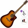 Fender CD-140 SCE Standard SET Sunburst Elektroakustická gitara Dreadnought