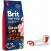 BRIT Premium By Nature Adult L 15kg + Biela slanina s kosťou 16 cm