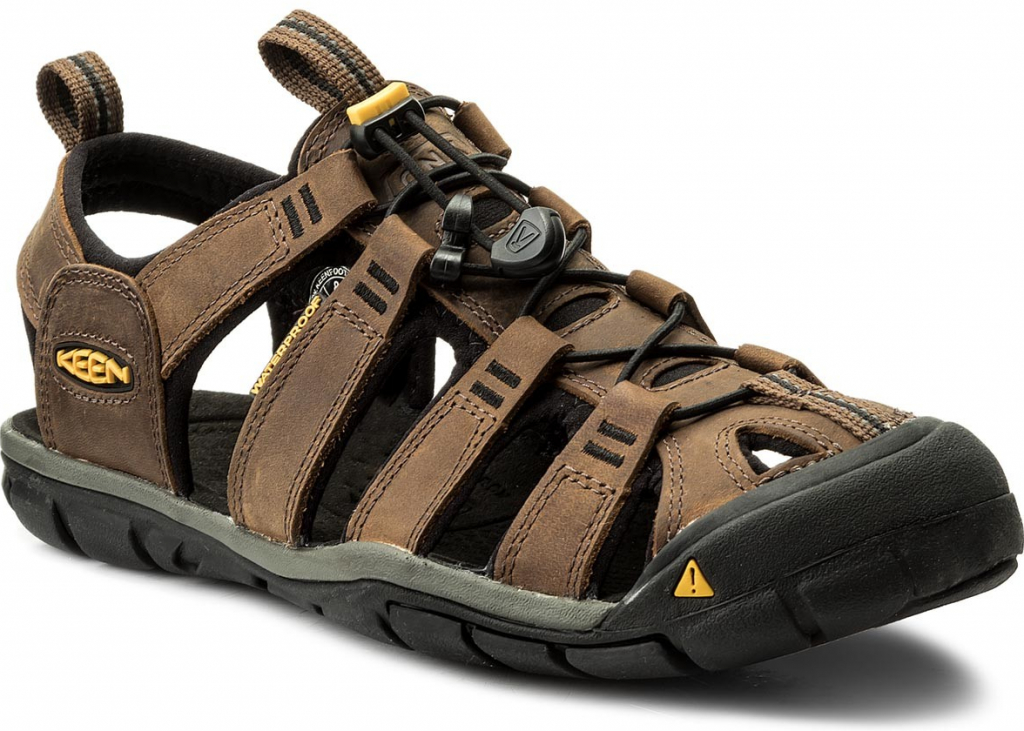 Keen Clearwater CNX Leather hnedé