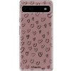 Odolné silikónové puzdro iSaprio - Heart Dark - Google Pixel 6a 5G