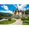 Puzzle Enjoy Kráľovský hrad, Sinaia, Rumunsko 1000 dielikov (1047)