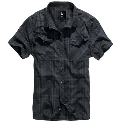 Brandit Roadstar shirt 1/2 sleeve čierno-modrá